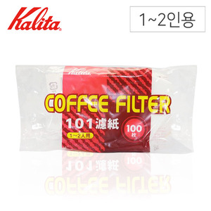 무료배송 [Kalita] 칼리타 백색필터 NK 101 (1~2인용, 100매)