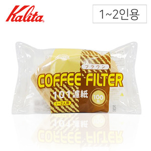 무료배송 [Kalita] 칼리타 황색필터 NK 101 (1~2인용, 100매)